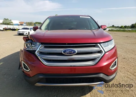2017 Ford Edge Titanium from USA, damaged, VIN 2FMPK4K91HBB03574